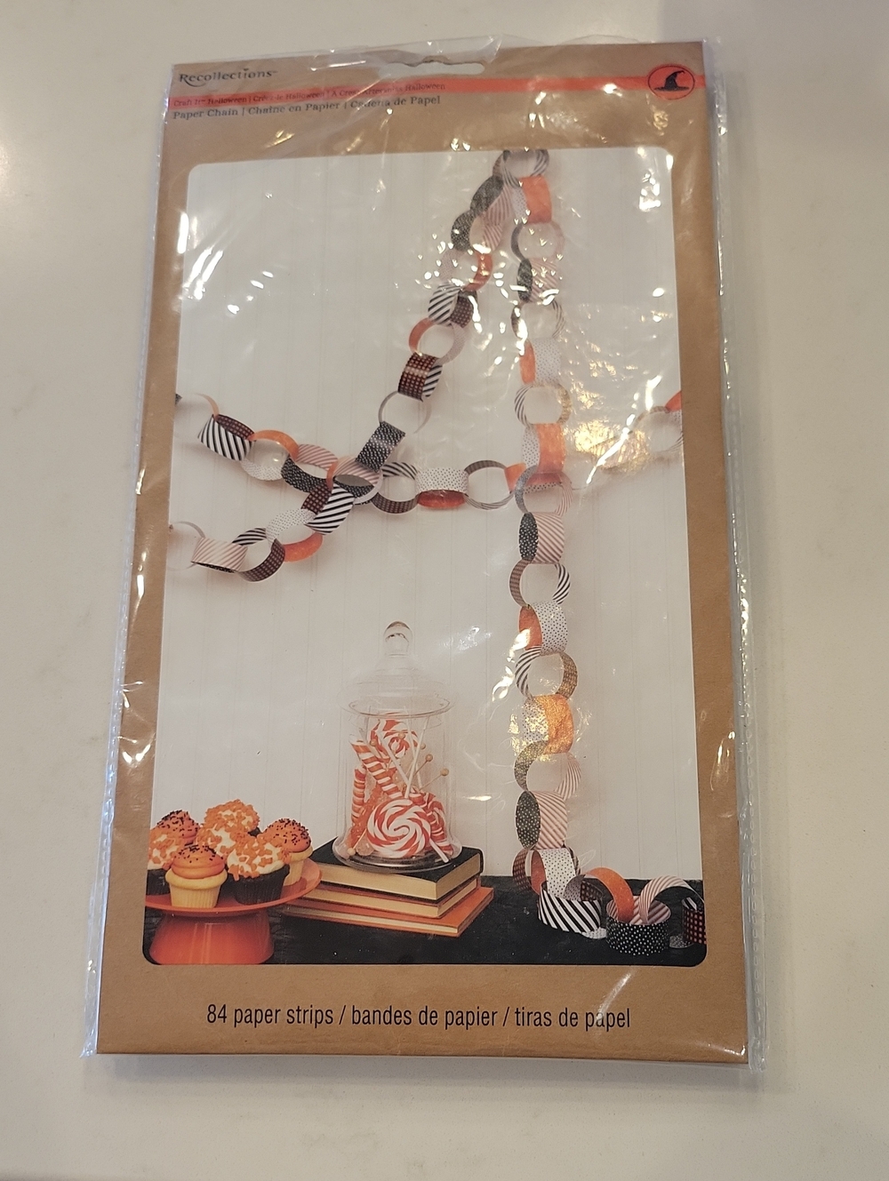 New Recollections Halloween Decor Paper Chains
